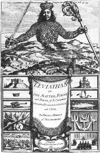 Titelblatt des Leviathan